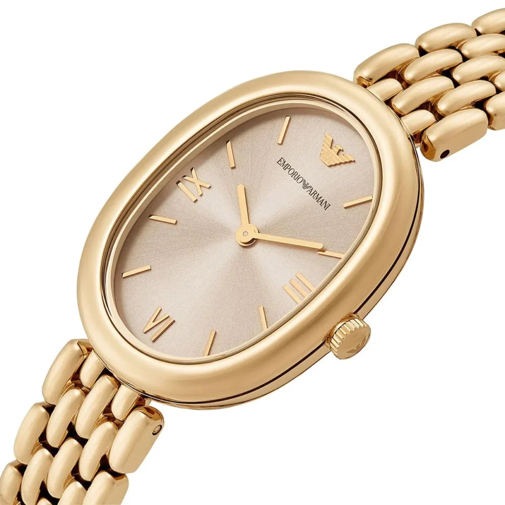 Emporio Armani Ladies' Two-Tone Gold Watch | Model AR11707