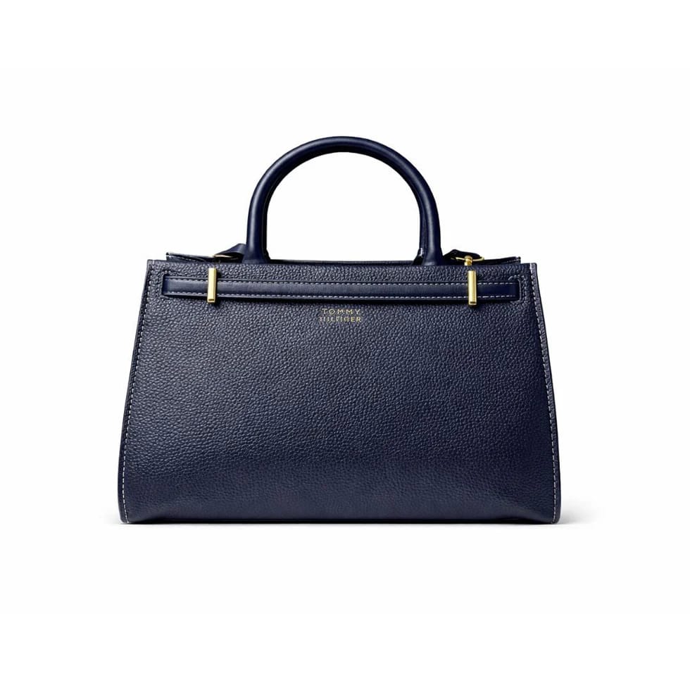 Tommy Hilfiger Locked Satchel – Midnight Navy #56