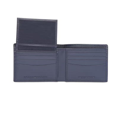 TH Navy Leather Wallet For Men 203#