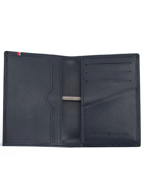 TH Navy Leather Wallet For Men #210