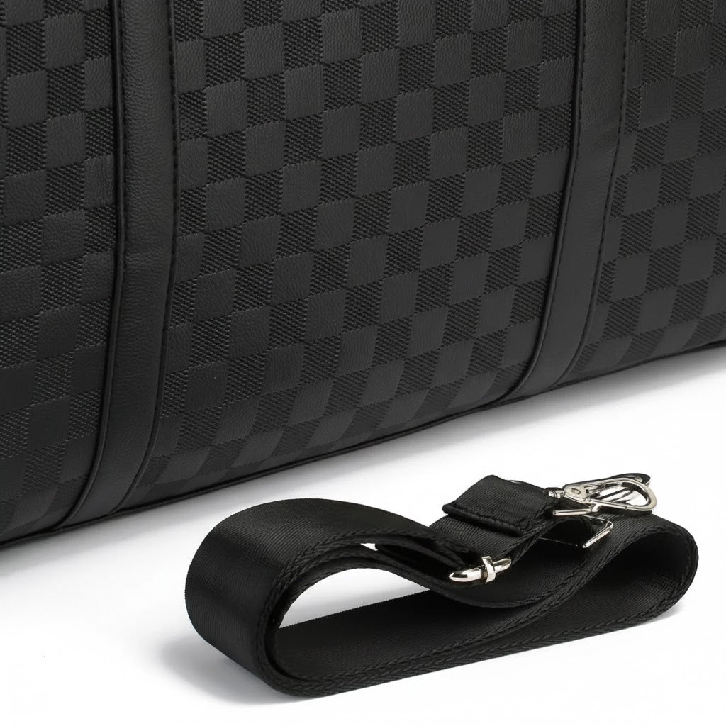 Elevate your travel style with the Louis Vuitton Men’s Duffle Bag #221
