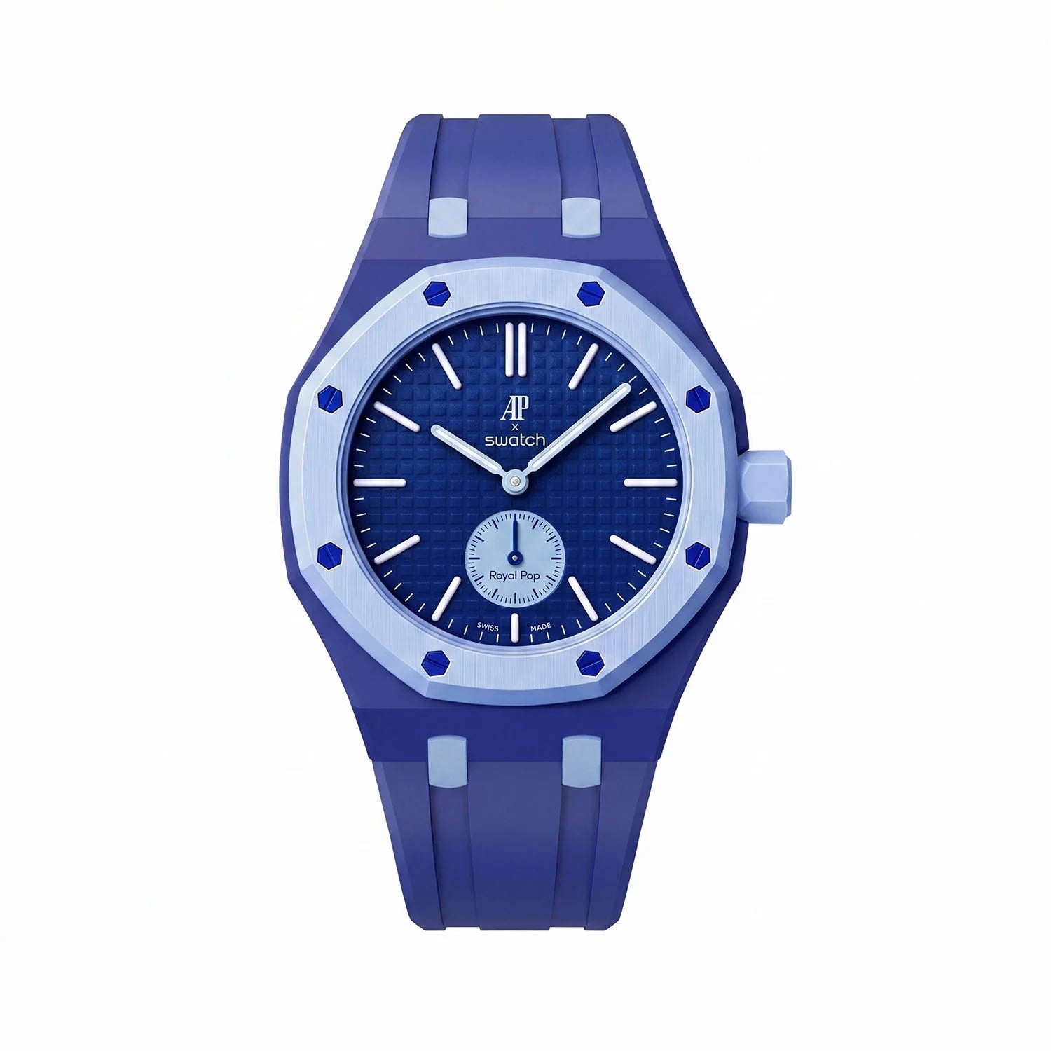 Lan Ba Swatch x AP Royal Pop Automatic Watch & Strap