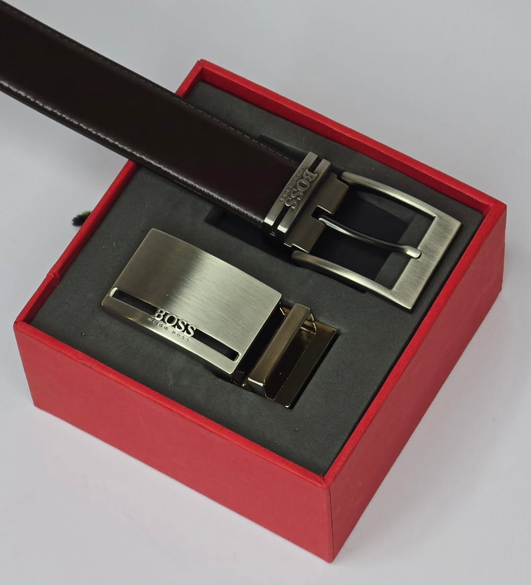 BOSS Men’s Premium Leather Belt #2