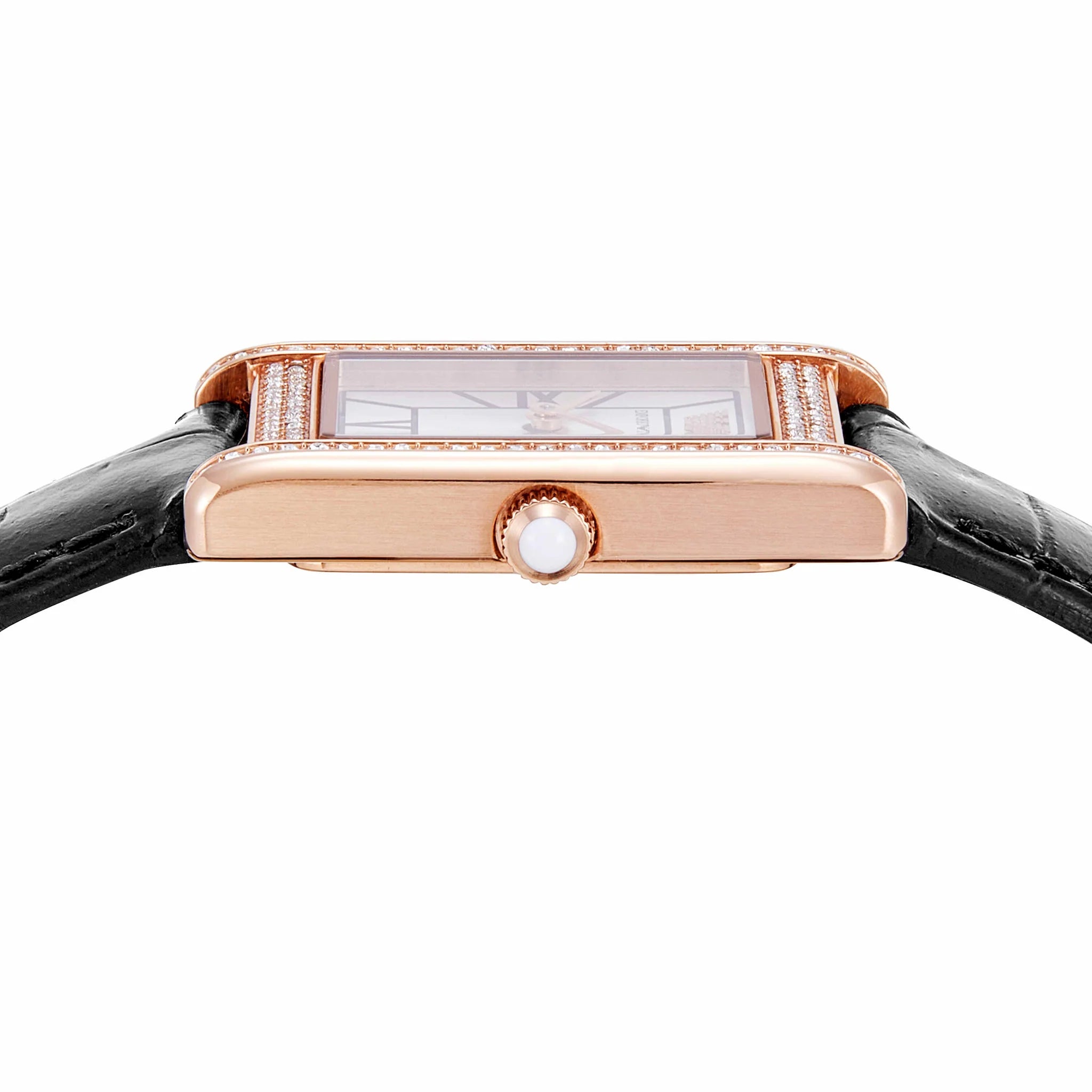 Emporio Armani Genni Rose Gold & Black | Model AR11624