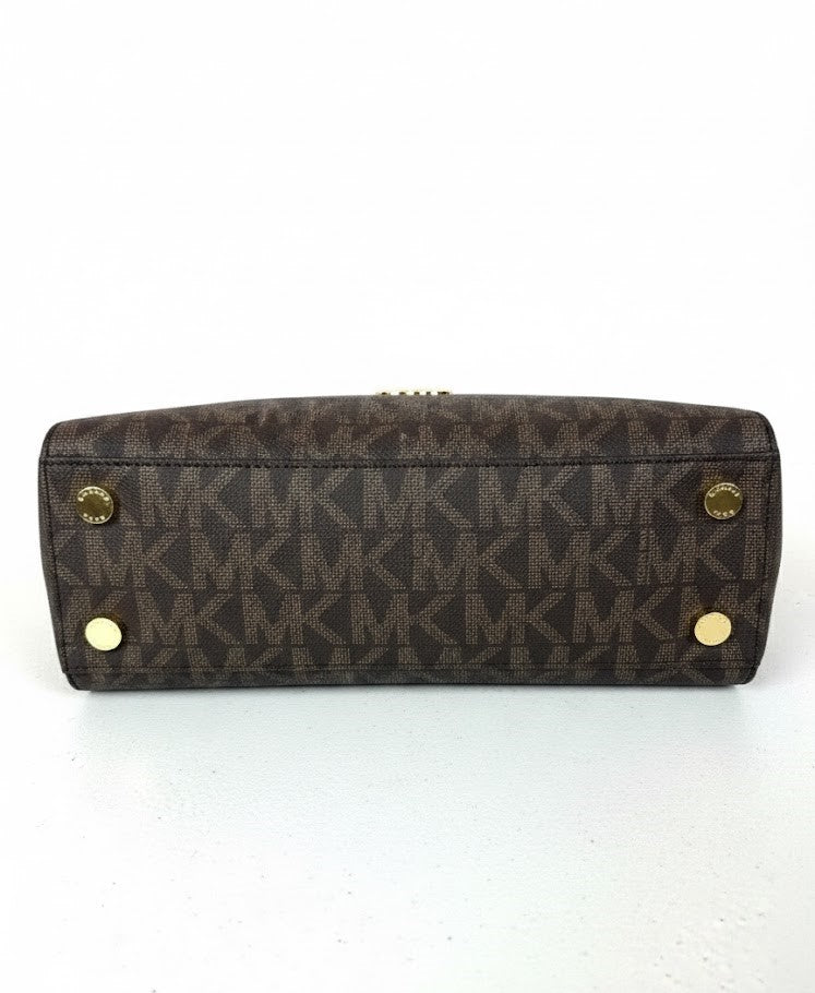 Michael Kors Hope Medium Messenger - Brown/Acorn #07