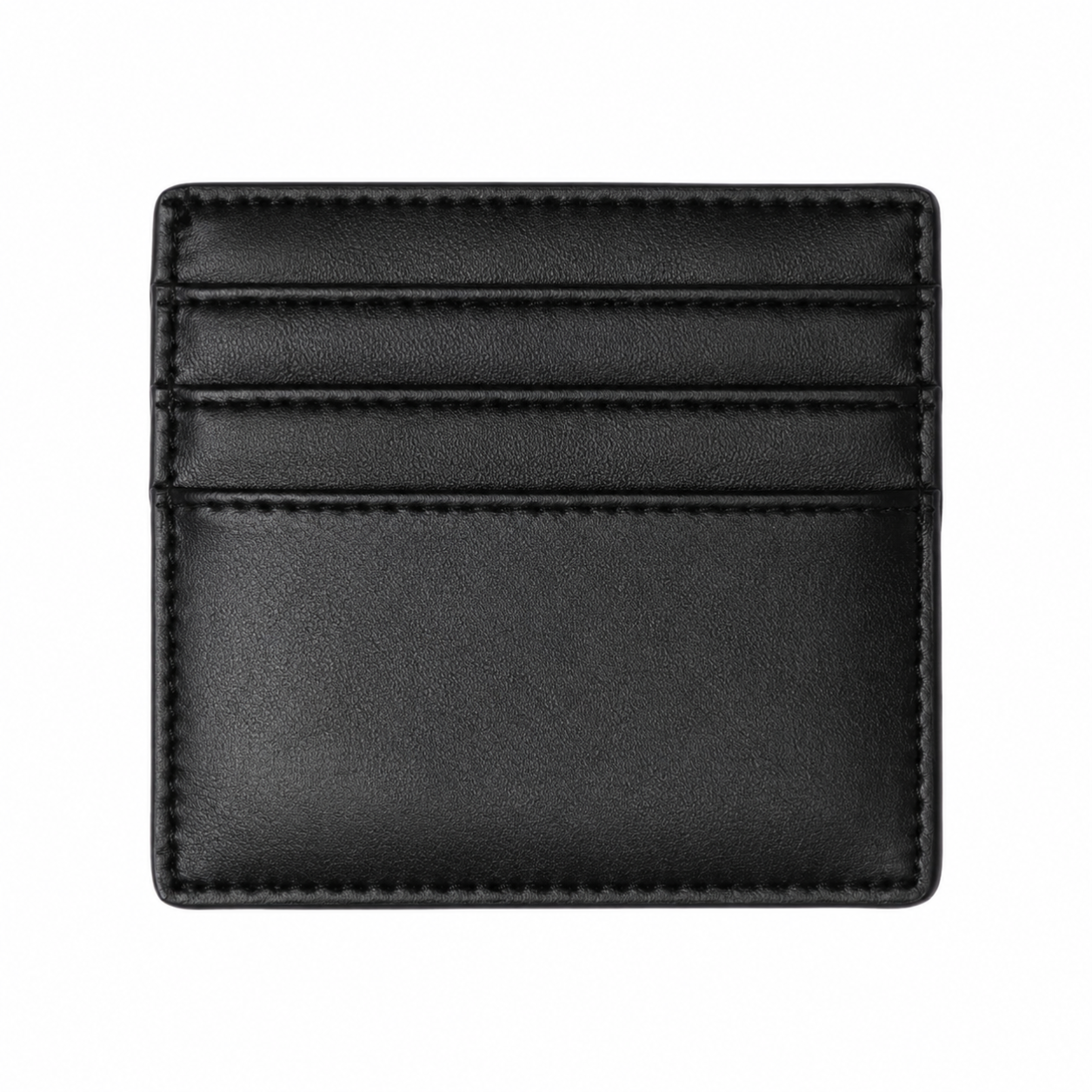 Tommy Hilfiger Monogram Detail Leather Card Holder