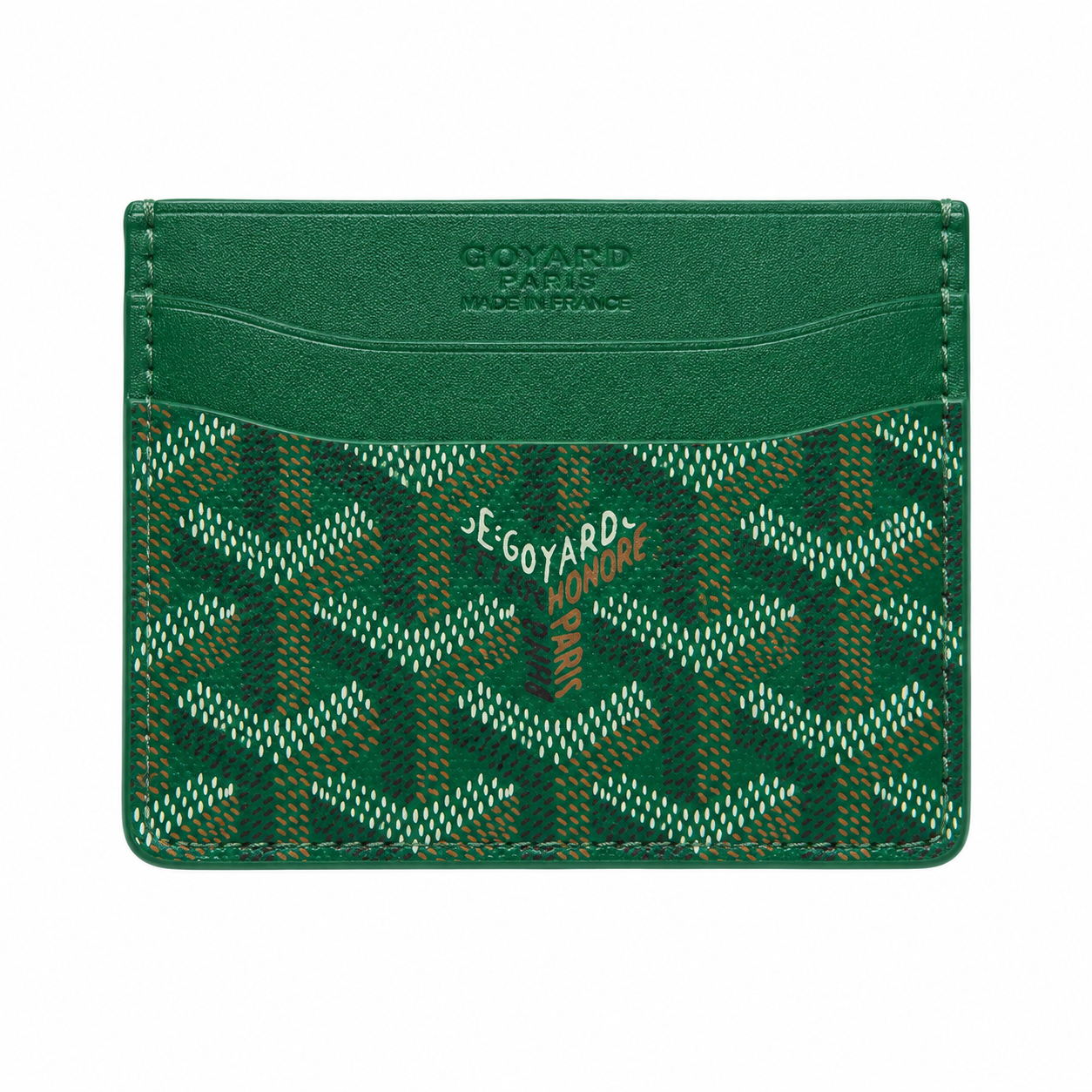 Goyard Saint-Sulpice Card Holder – Vibrant Green Edition