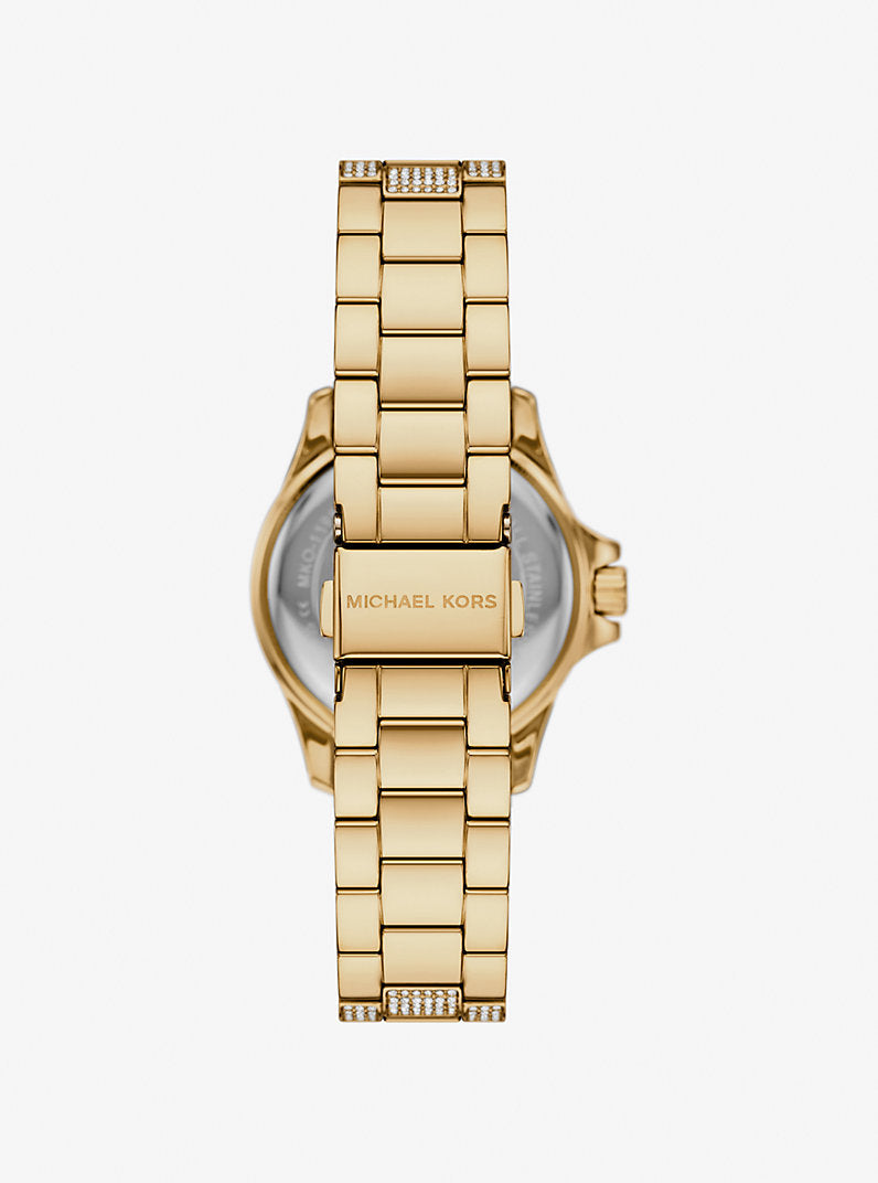 Michael Kors Camille Gold-Tone Pavé | Model MK01196