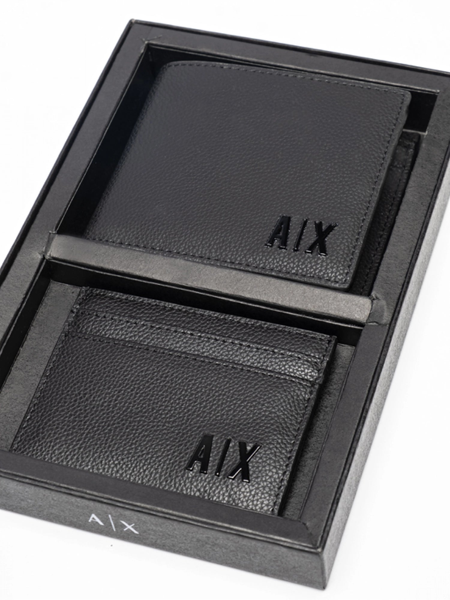 A|X Men's Set: Leather Wallet & Matching Card Holder #2