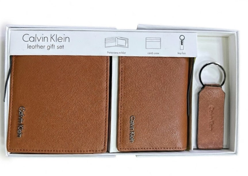 CK wallet Leather Gift Set for Men #34