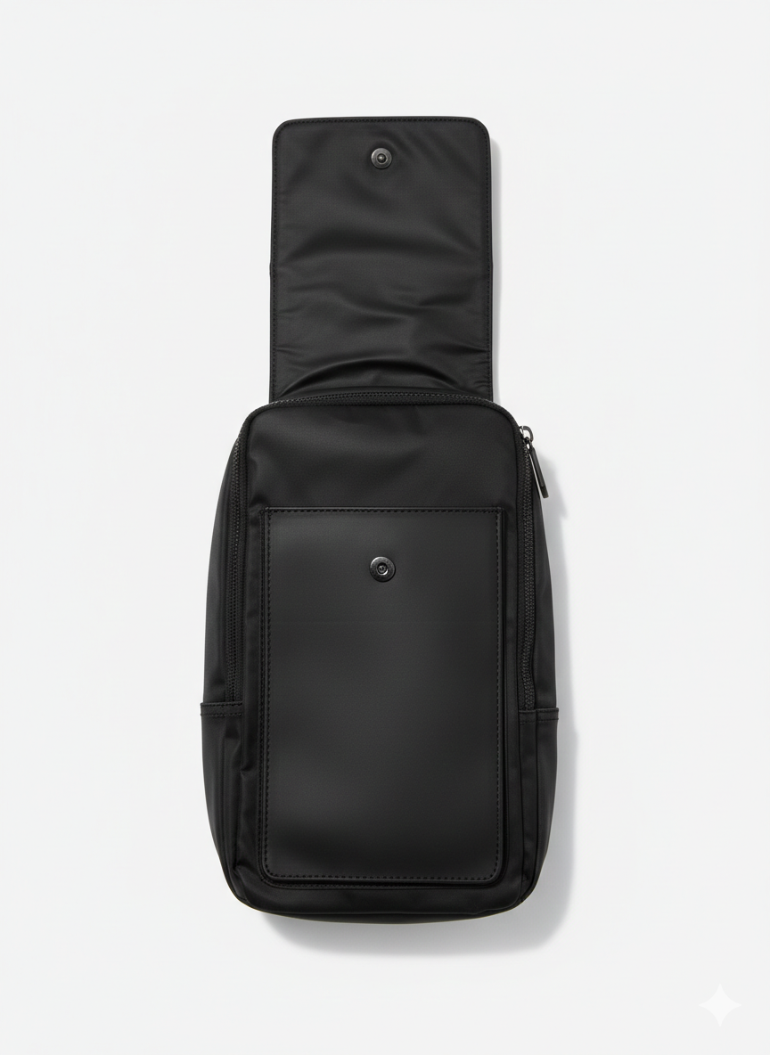 Calvin Klein Black Crossbody Bag for Men – Model #193