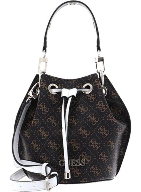Guess Washington Mini Handbag – Black & Brown, Stylish Everyday Design #10