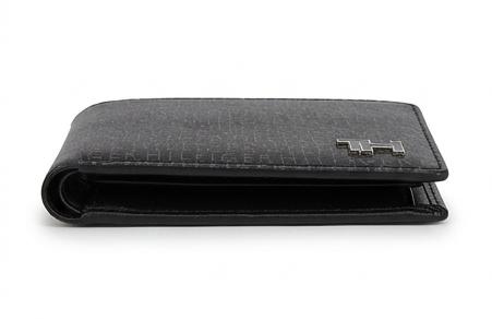 Tommy Hilfiger Men's Printed Monogram Wallet - Black #80