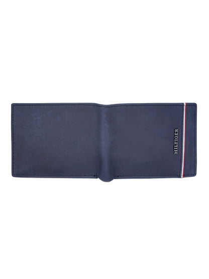TH Navy Leather Wallet For Men 201#