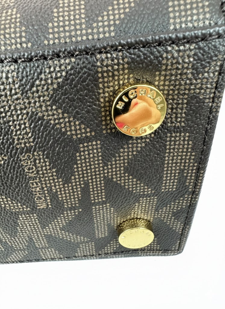 Michael Kors Hope Medium Messenger - Brown/Acorn #07