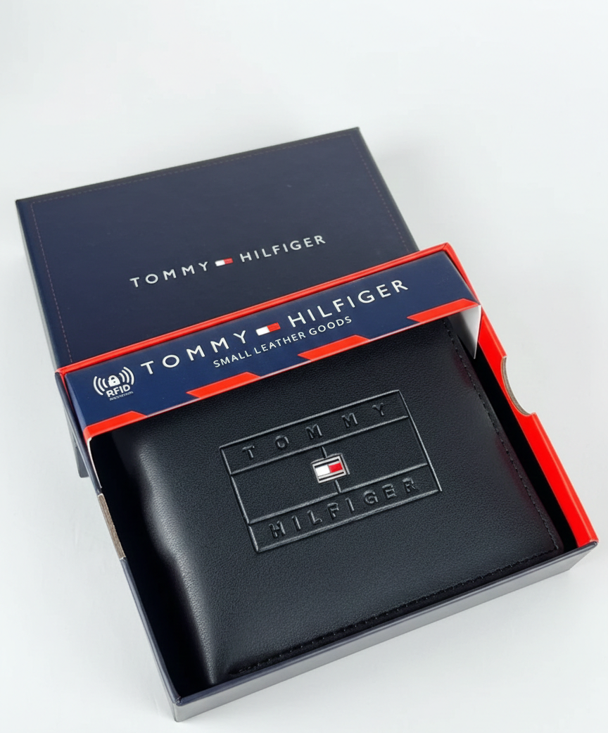 Tommy Hilfiger Men’s Leather Wallet | The Essential Bi-Fold Edition #6