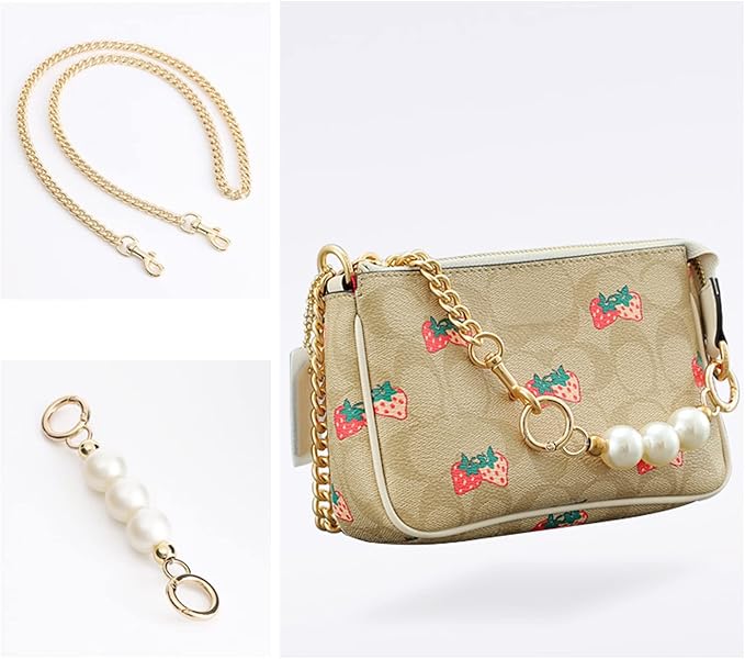 COACH Signature Strawberry Mini Crossbody Bag #27