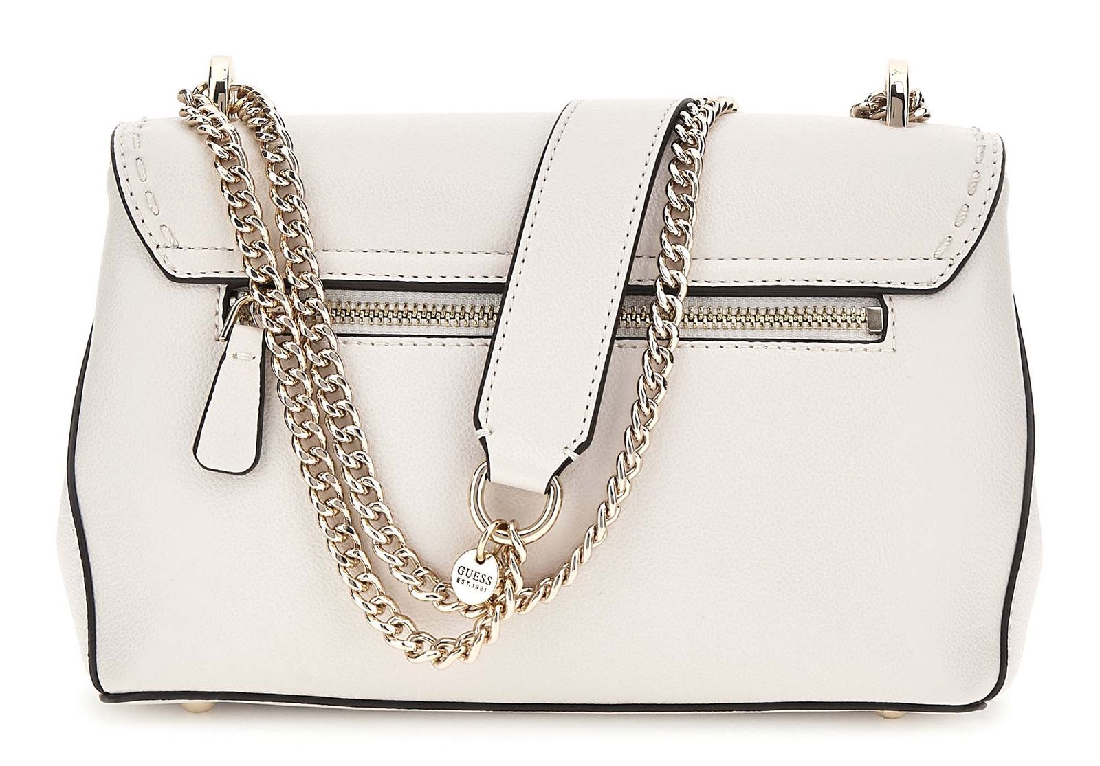 Guess Pearl White Classic Chain Bag #180