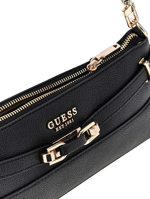 Guess Jet Black Chic Shoulder Bag #174