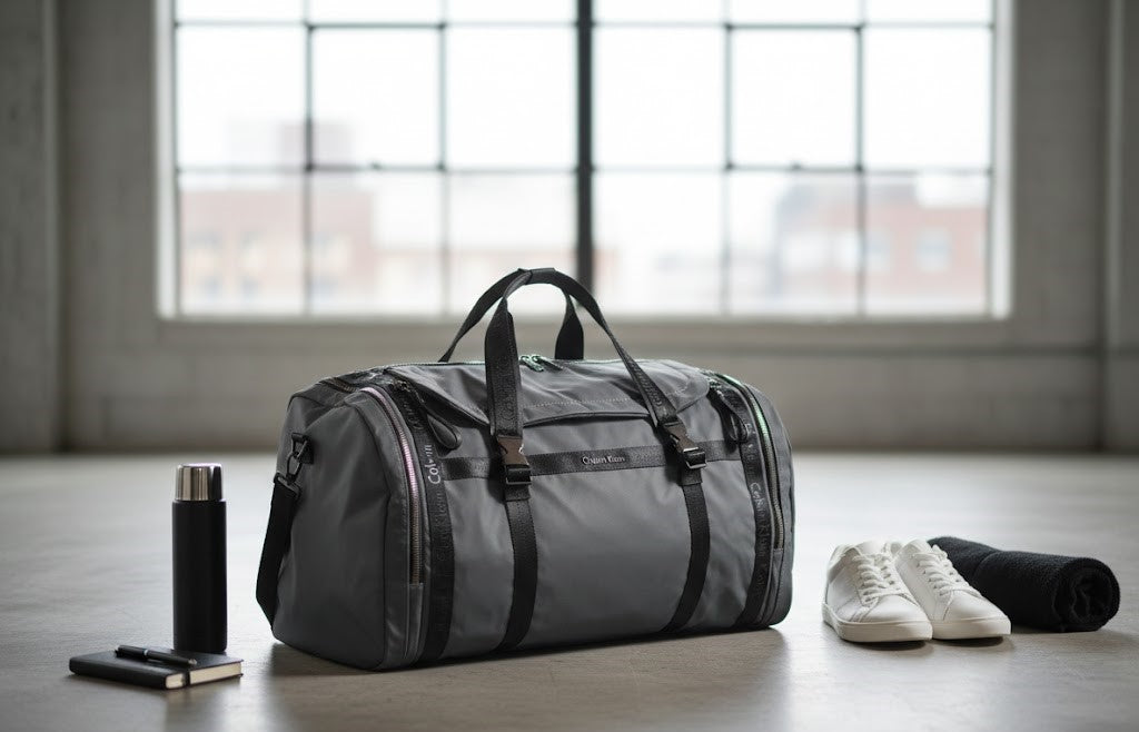 Elevate your travel style with the CK Men’s Duffle Bag #207