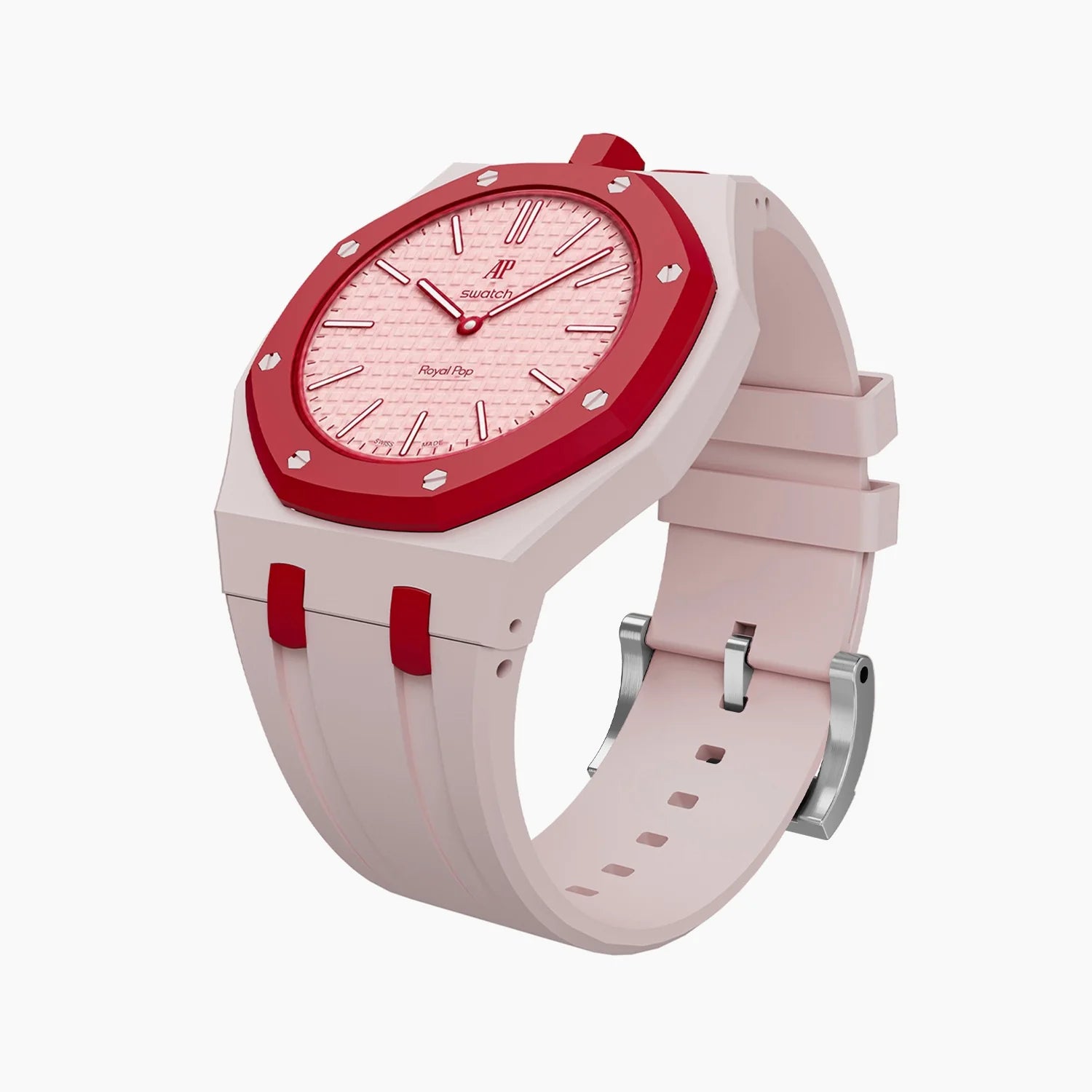 Otto Rosso Swatch x AP Royal Pop Automatic Watch & Strap