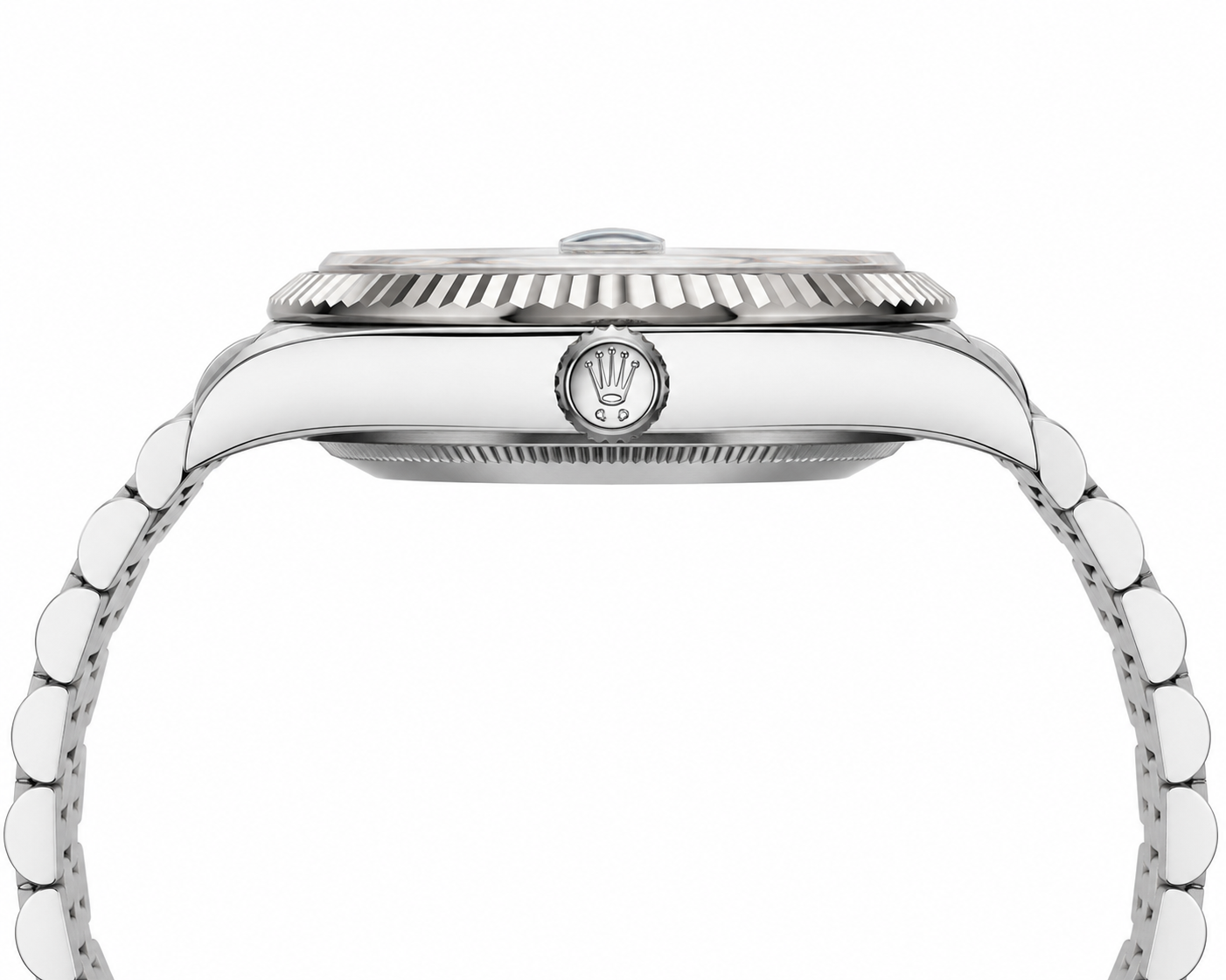 Luxury Rolex Datejust Classic Silver Edition with Black Diamond Dial Rolex-w.06