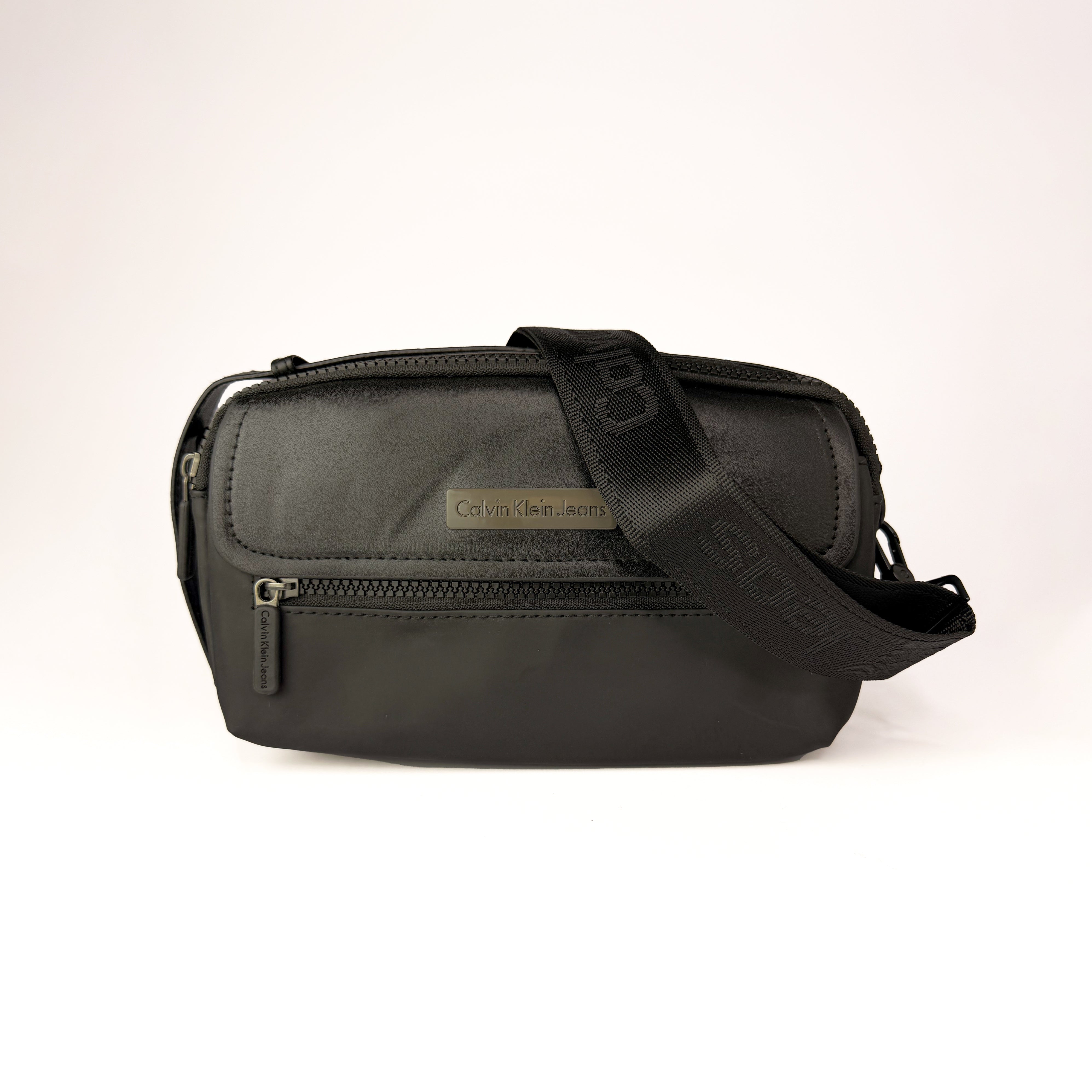 CK Black Crossbody Bag For Men #0002