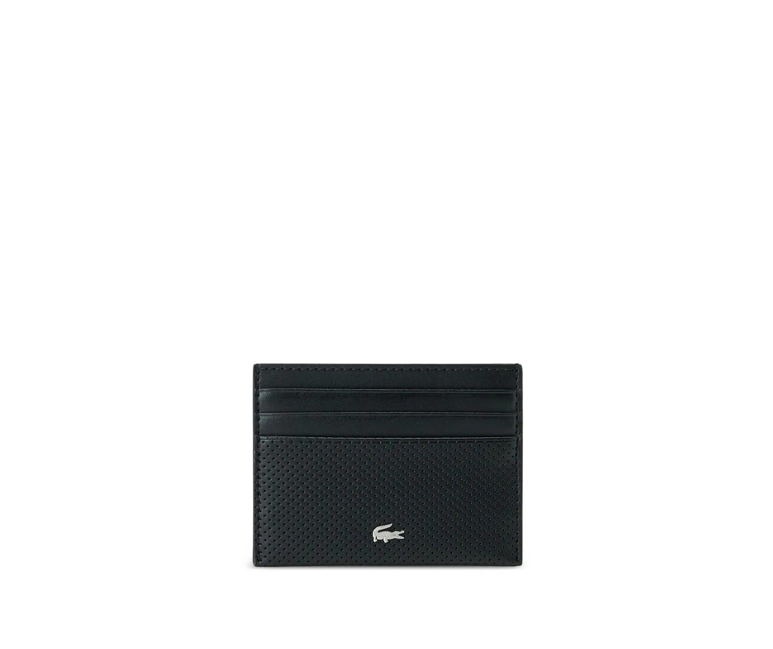 LC Black Leather Wallet-Belt Set For Men #01