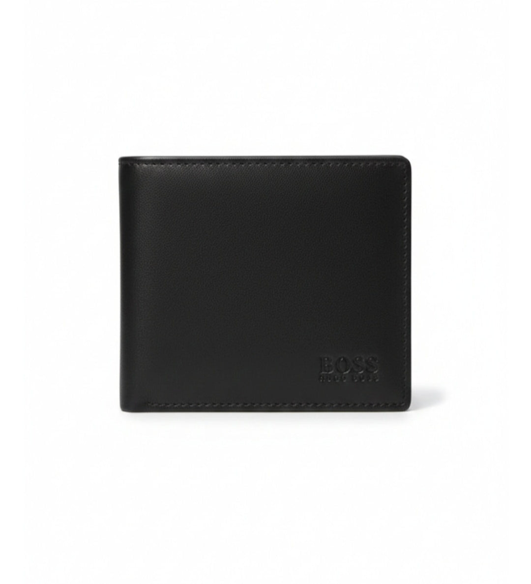 Boss Black Leather Wallet For Men #1