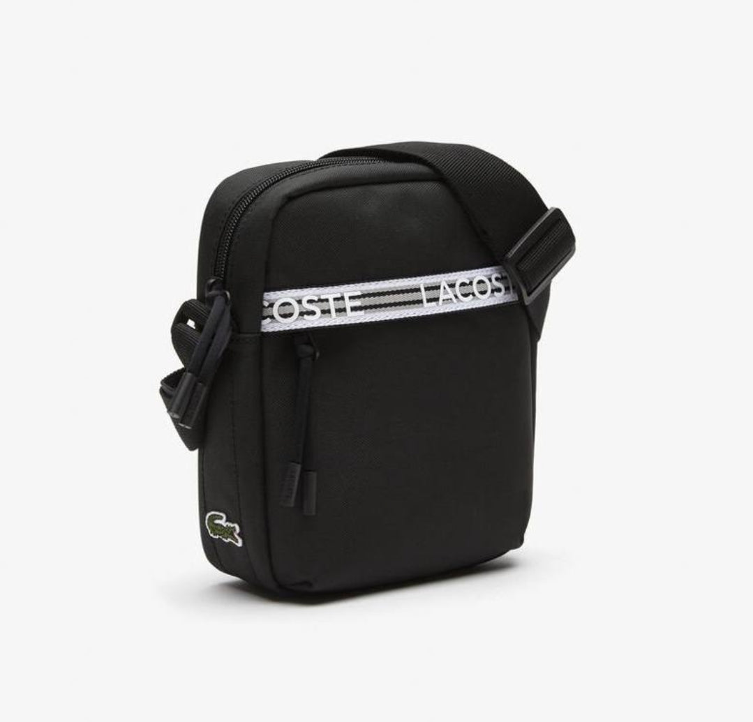 Lacoste Men's Neocroc Recycled Fiber Vertical Messenger Bag #6