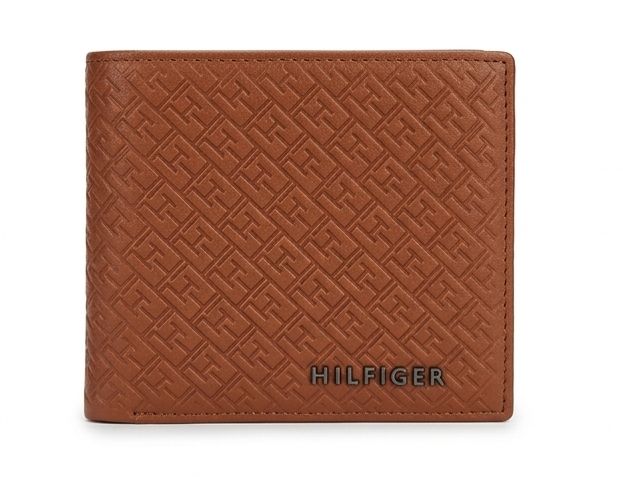 Tommy Hilfiger Havana Monogram Embossed Wallet #66