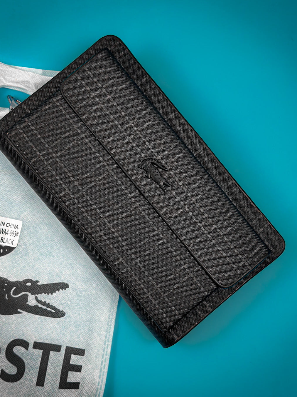 Lacoste Men’s Leather Long Wallet #149