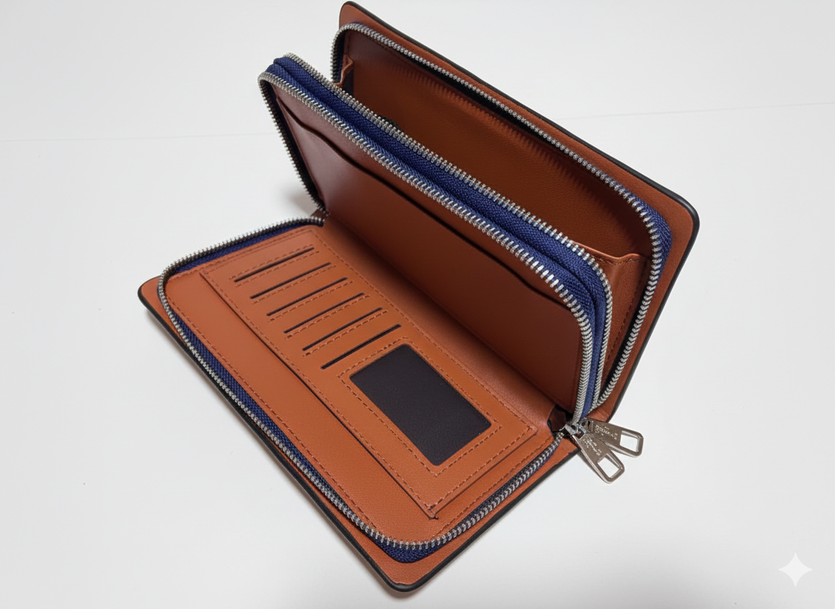 Lacoste Men’s Leather Long Wallet #157