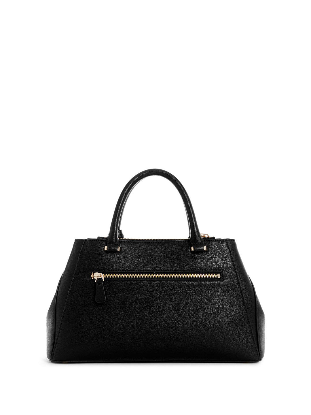GUESS Structured Top Handle Satchel with Gold Stitching #27