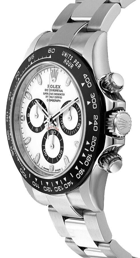 Rolex Cosmograph Daytona Watch For Men - White Dial