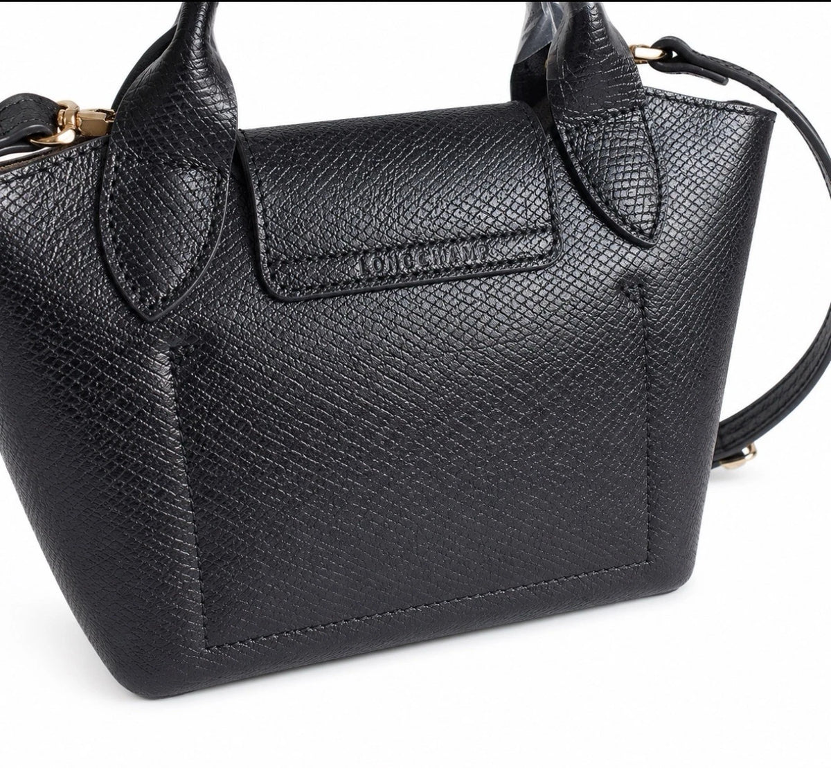 Longchamp EPURE XS Women's Small Leather Crossbody Bag - Black#0001