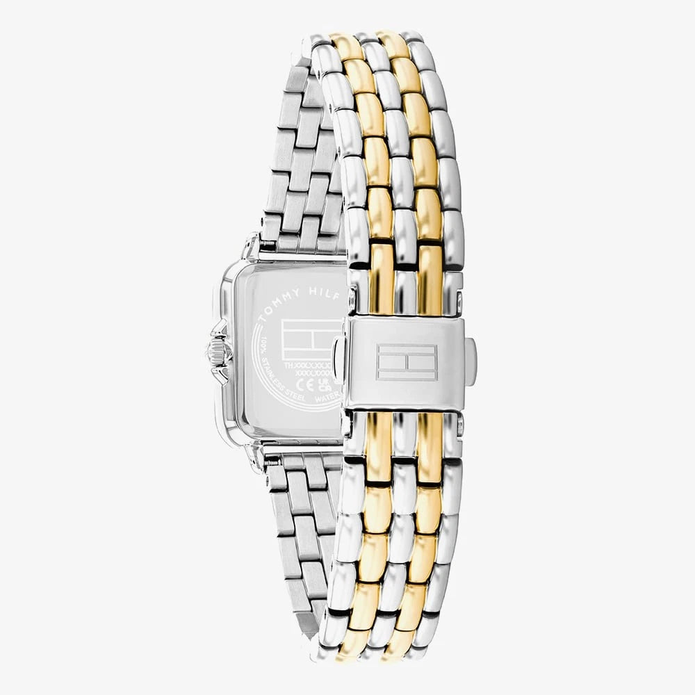 Tommy Hilfiger 1782861 Women’s Watch – Mia Two-Tone Stainless Steel Square Dial 24mm