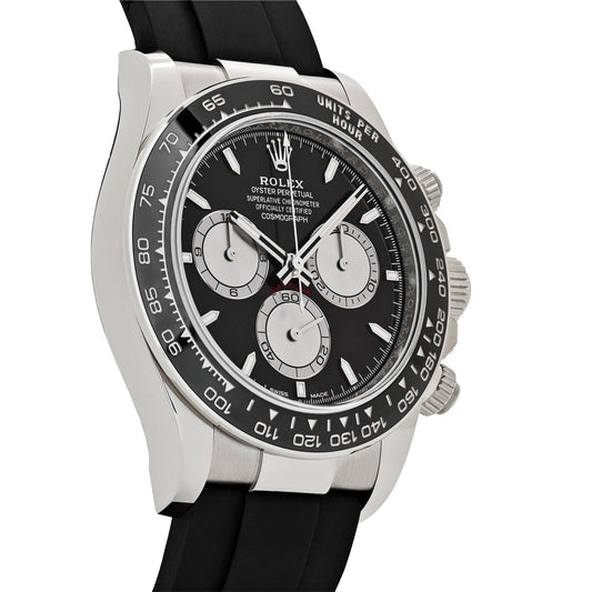 Rolex Cosmograph Daytona Watch For Men - Black Dial