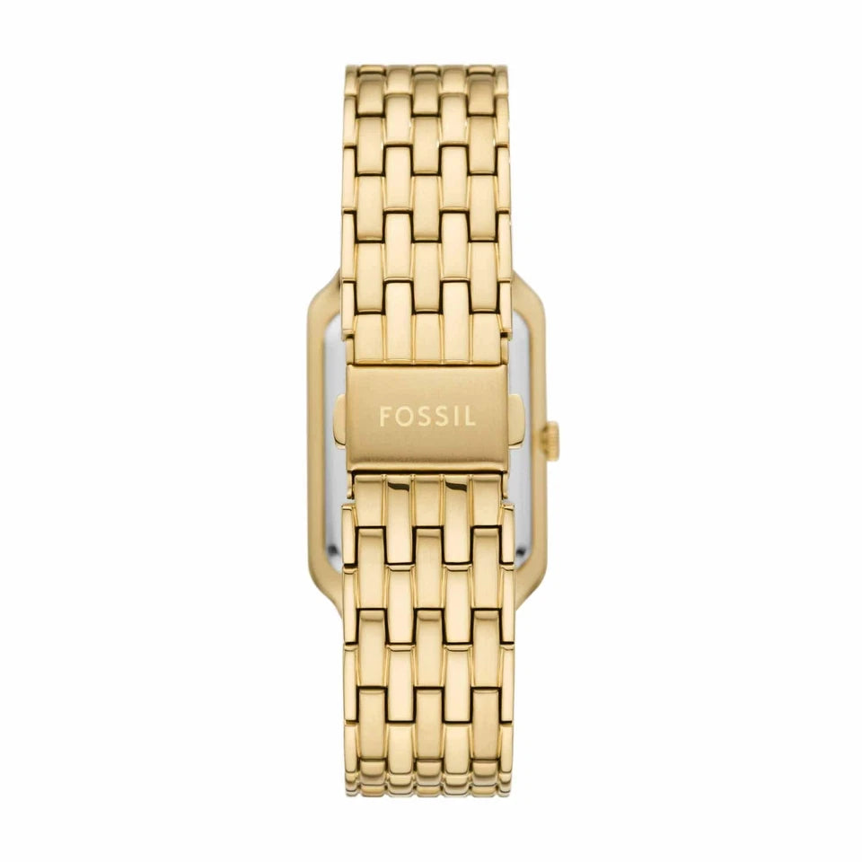 Fossil Raquel ES5304 – Gold-Tone Stainless Steel Watch with Mother-of-Pearl Dial