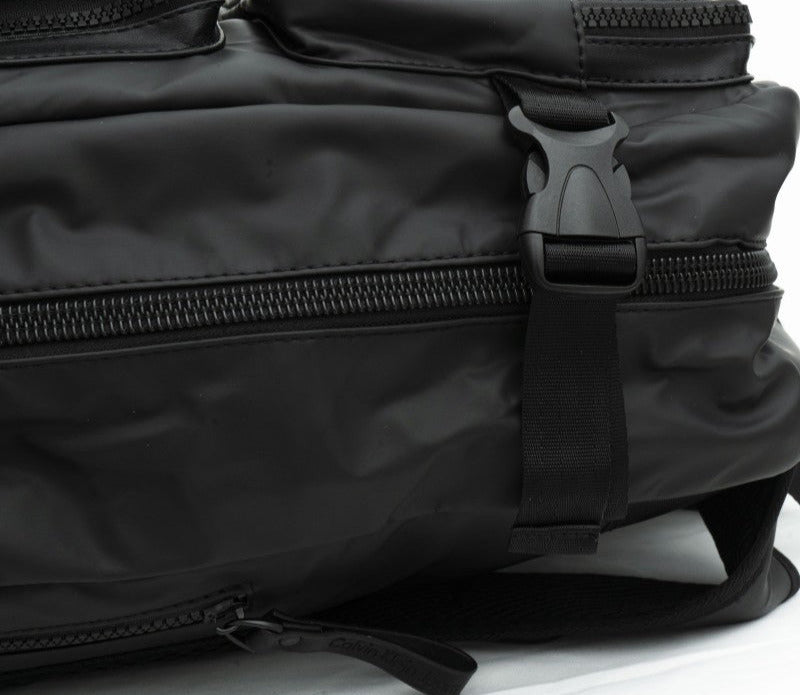 CK Black Polyster Backpack For Men #1