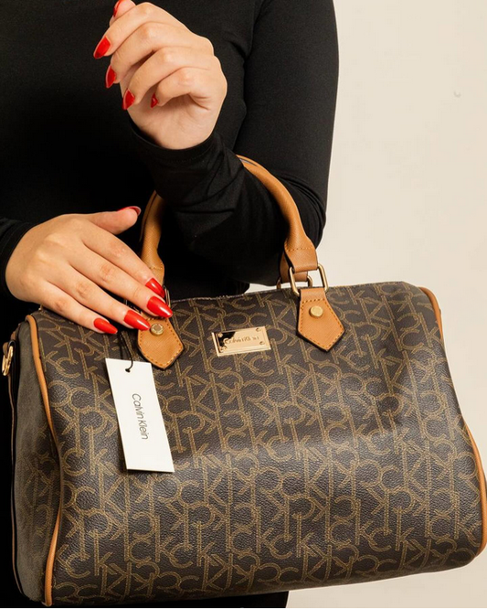 CK Signature Monogram Handbag For Women 112#