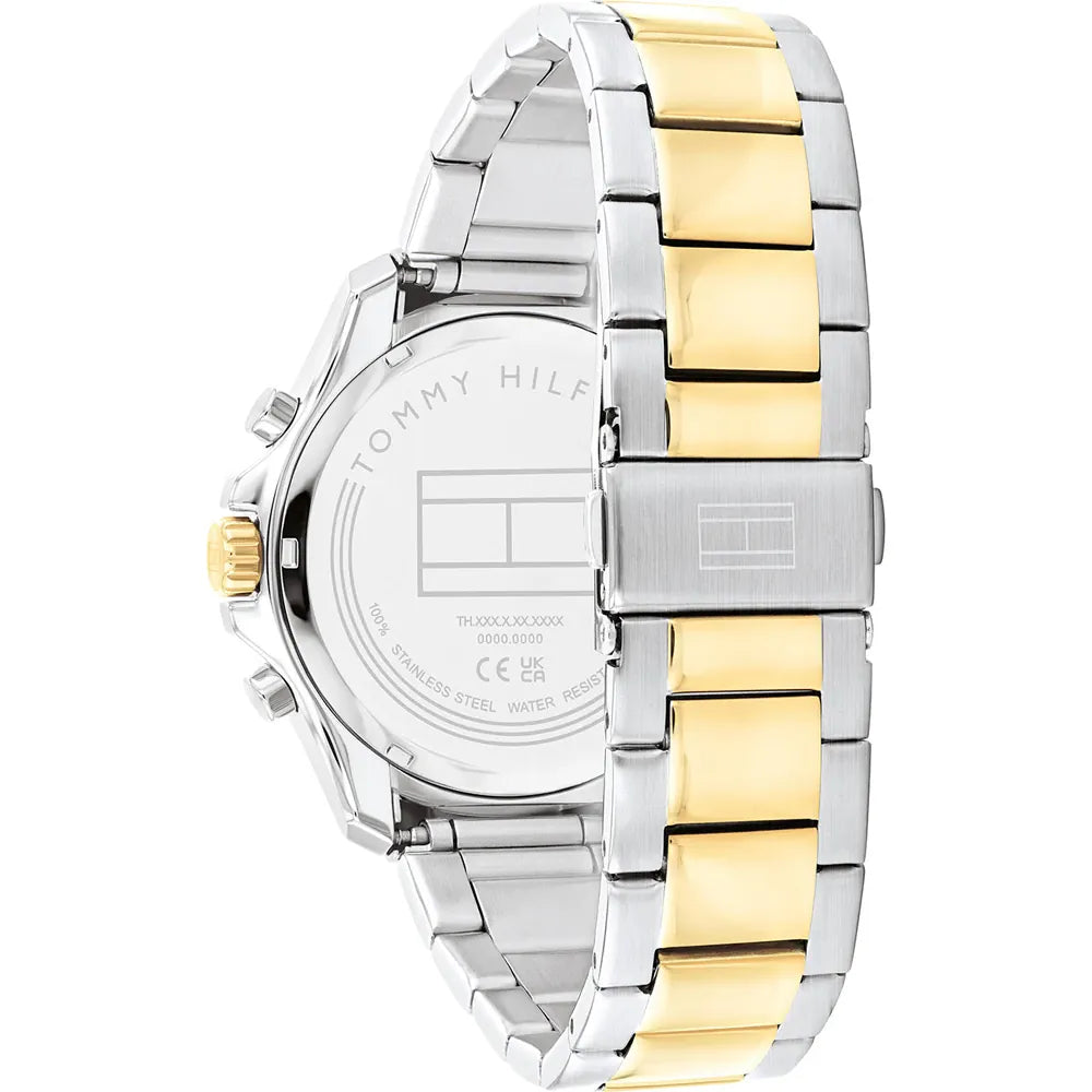 Tommy Hilfiger Men’s Watch – Model 1792095 | Sophisticated Bicolor Stainless-Steel Design