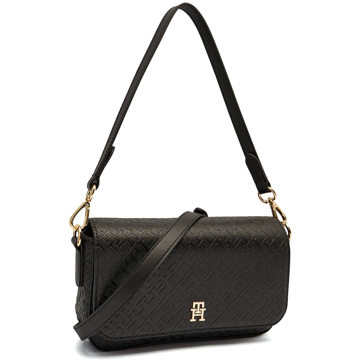Tommy Hilfiger Women's Crossbody Bag, Black, AW0AW18002#0098