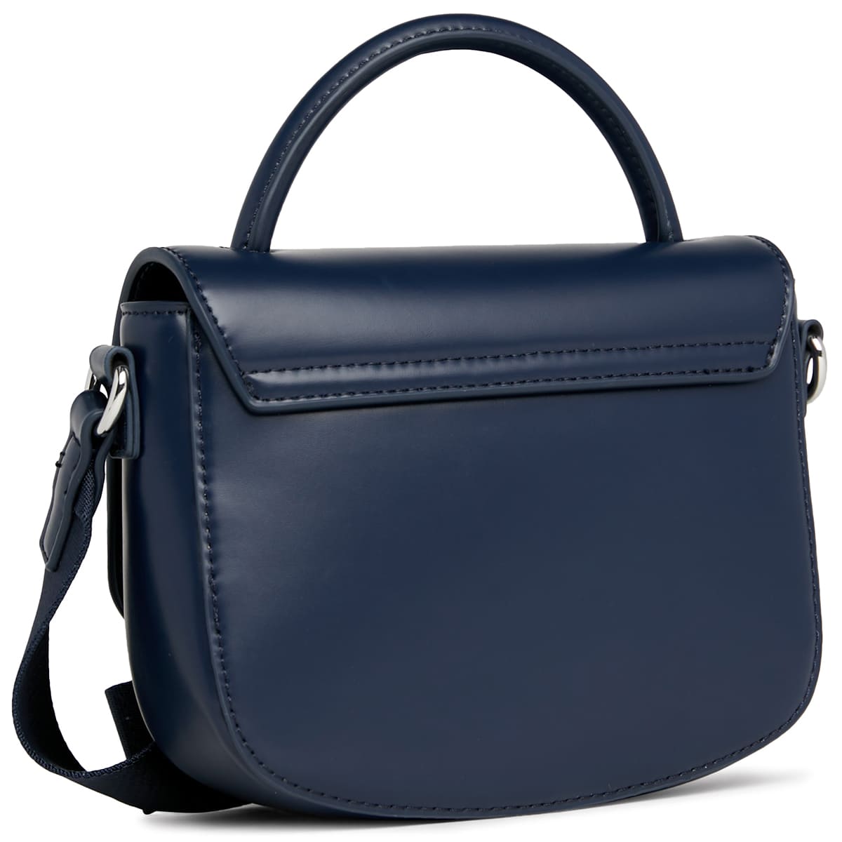 Tommy Hilfiger Women’s Mini Handbag – Navy Blue Leather Elegant Daily Bag (AW0AW15811)#67