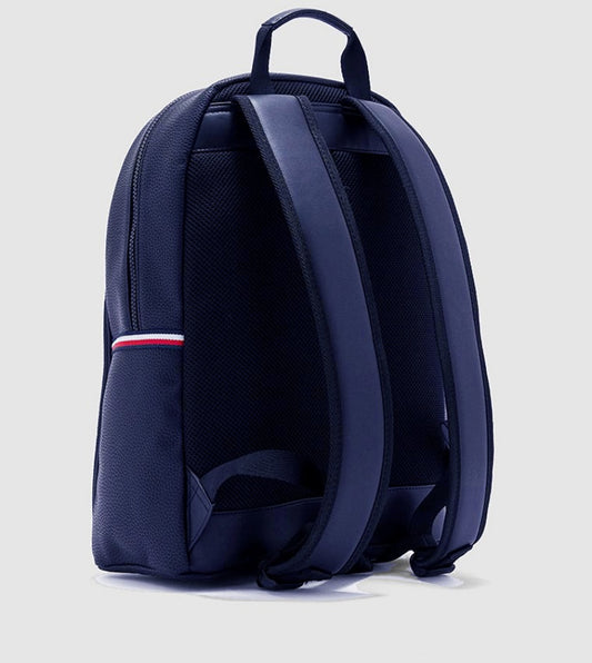 TH Navy Leather Backpack For Men 50#