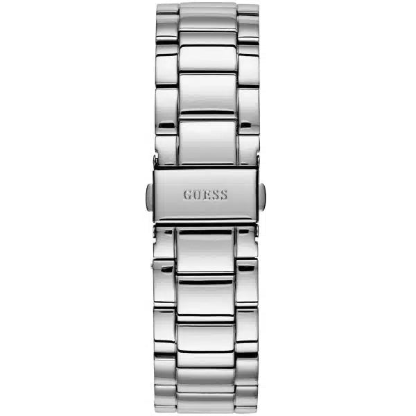 Guess W1006L1 Constellation Women's Watch – Blue Dial, Silver Stainless Steel Strap, 38mm Quartz Analog