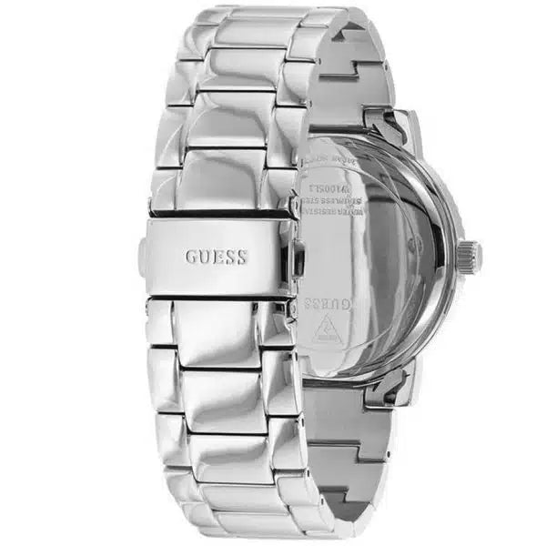 Guess W1006L1 Constellation Women's Watch – Blue Dial, Silver Stainless Steel Strap, 38mm Quartz Analog