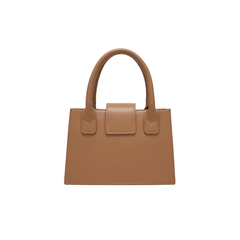 A|X Armani Exchange Structured Satchel – Metallic Logo, Modern Sophistication #3